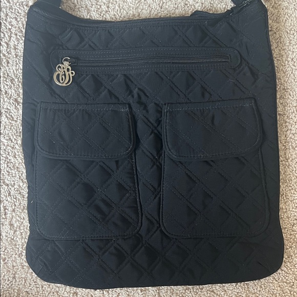 Vera Bradley Black Crossbody Bag - Picture 2 of 6